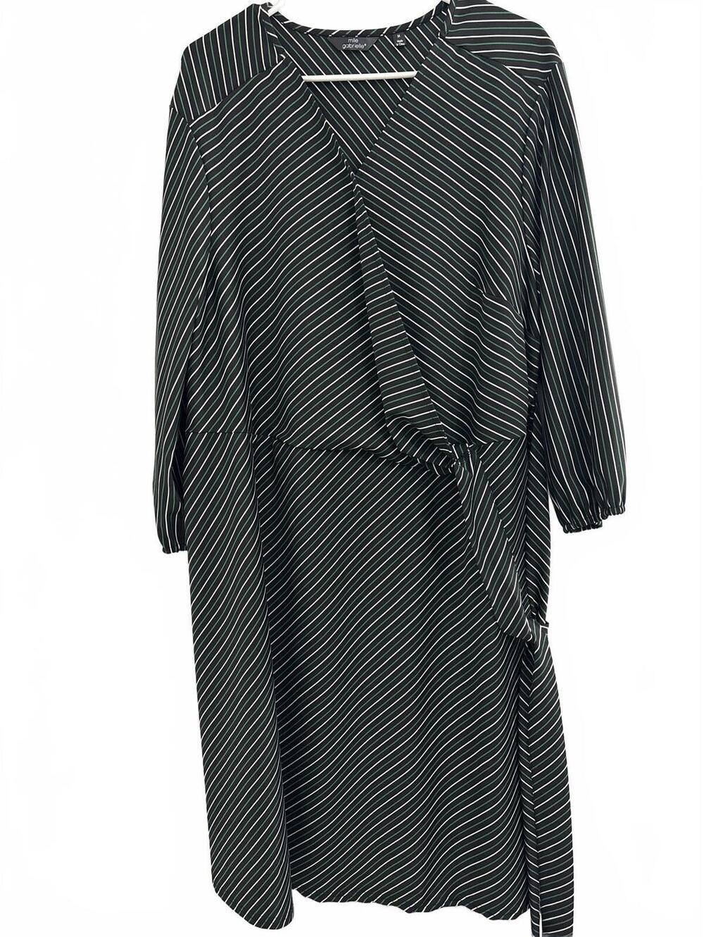 Mlle Gabrielle 3X Stripes Midi Dress